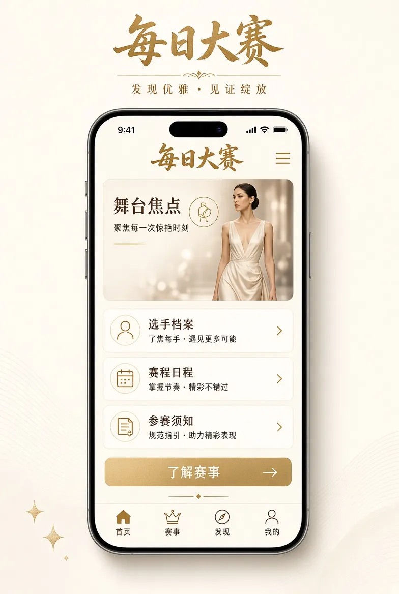 每日大赛移动端赛事资讯浏览说明